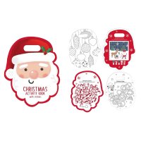 XM1234: Christmas Santa Activity Book